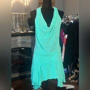 Free People Turquoise Dress